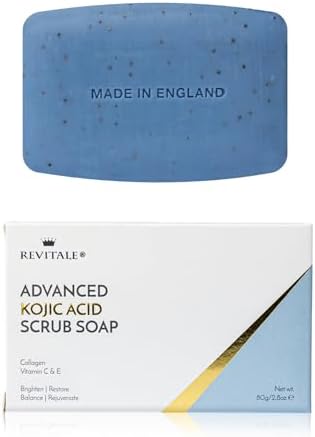 Revitale Advanced Kojic Acid Brightening Scrub Soap