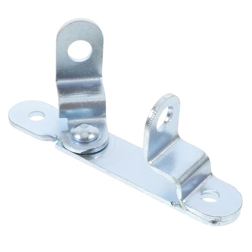 TINEASUR Door Latch Hasp Retainer Trailers The Tow Lock Latch Keeper Trailer Hasp Lock Cargo Trailer Door Latch Trailer Latch for Cargo Door Trailer Lock Latch Stainless Steel Silver