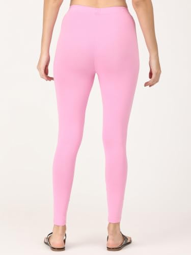 Image of Robinbosky Premium Stretchable Cotton Ankle Legging for Women | Suitable for Formal wear & Casual wear | High-End Elastic Makes The Leggings Squat Proof and Durable for Travel, Yoga, & Workout.