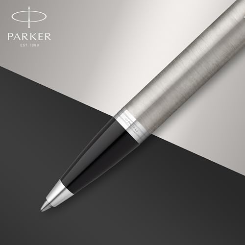 Parker Im Ct Stainless Set Regalo Con Penna A Sfera E Penna Stilografica - 4
