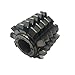 ASZLBYM Pre Shaving Gear Hobs High Speed Steel Milling Cutter 20° Pressure Angle Cutting Tool Industrial Supplies 1inch Bore (M4* a20°)