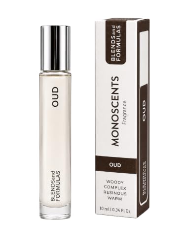 Blends and Formulas Oud Fragrance, Monoscents Collection, Single Note Scent