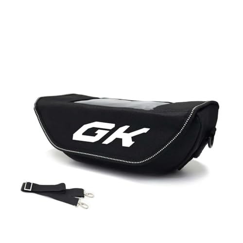 Sac navigation voyage guidon moto Zontes GK 125 155 sacoche étanche universelle