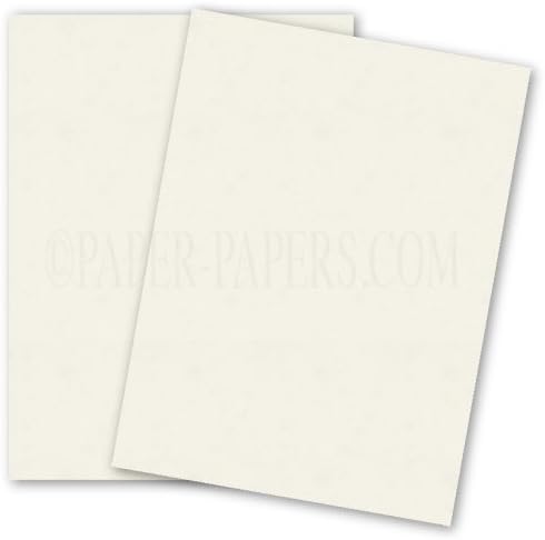 DUROTONE Butcher OFF-WHITE - 8.5X11 Card Stock Paper - 100lb Cover - 50 PK