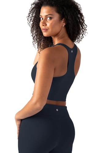 Image of YITTY Active Sports Bra Tank, Tank Top for Women with Built-in Bra, Racerback, Removable Cups, Low-Impact Yoga and Gym