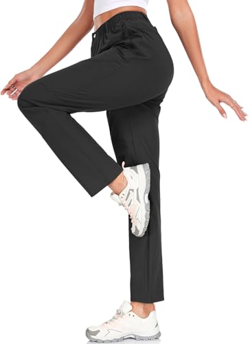 Women's Golf Pants Wrinkle Free UPF 50 Casual Pants Quick ...