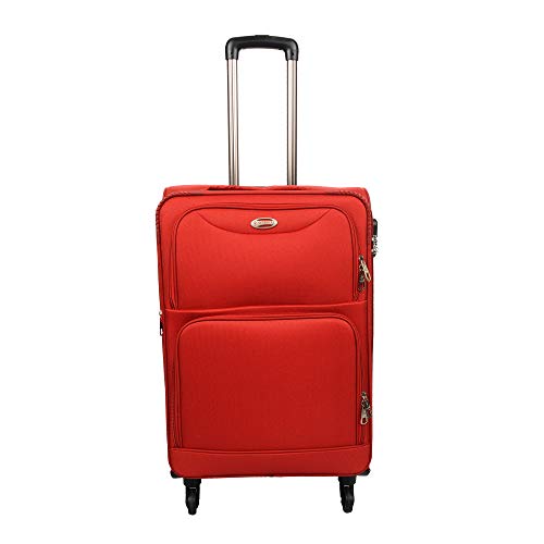 Image of STUNNERZ -Medium-Check in Luggage -Trolley Bags,Travels Bags, Suitcase Tourist Bags |24 Inch | 62cm| (Maroon) (4-Wheels)