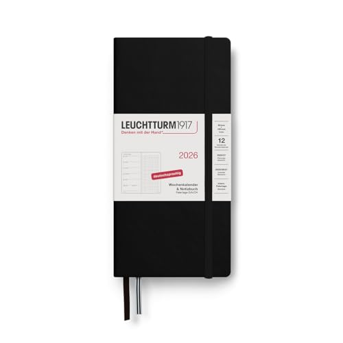 LEUCHTTURM1917 EB[N[J_[&m[ghbgz (B6+×A6) 2026N 12 ubN hCc 372873