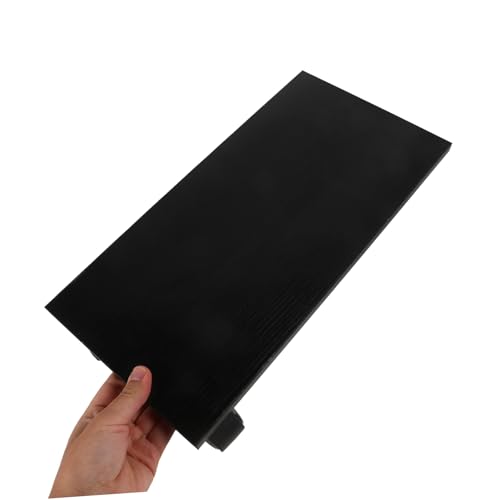 Soporte para torre de computadora LALAFINA con ruedas, soporte móvil para CPU bajo el escritorio, compatible con gabinetes de torre, diseño negro miniatura 7
