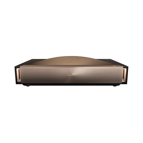 Image of Hisense L9Q Ultra Short Throw Triple Laser Projector, 4K UHD, 5,000 ANSI Lumens, 5000:1 Contrast, 80” - 200”, Dolby Vision & Atmos, IMAX Enhanced, Google TV, Pantone Validated, Sound by Devialet