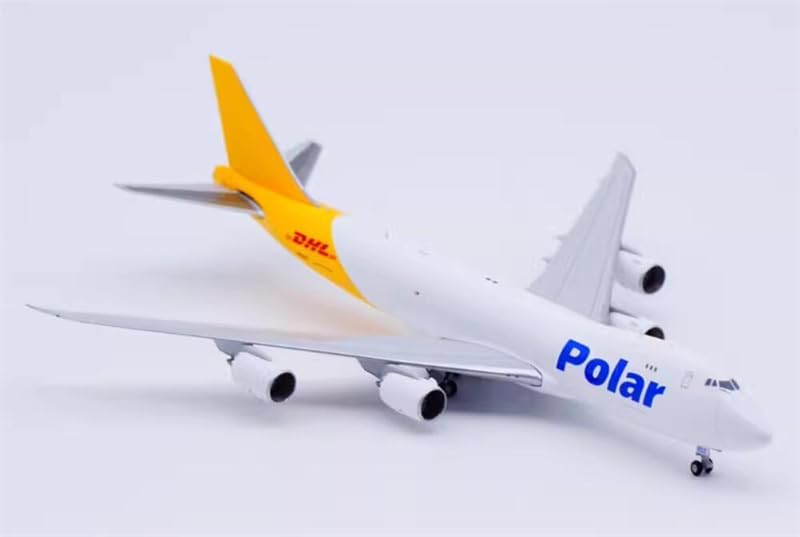 ACE HOBBY for JC Wings for Polar Cargo Airlines for DHL for Boeing B747-8F N852GT 1:400 Aircraft Pre-Built Model