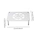 BWOFJGWH Router Cooling Base Router Cooling Stand Multipurpose Heat Dissipation Rack Network Mount for Office Studios Stable, Silver