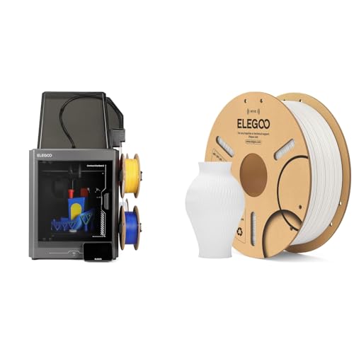 Image of Centauri Carbon 2 Combo Multi Color 3D Printer & RFID PLA Filament White 1KG