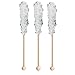 Civilized Coffee Premium Sugar Sticks – Rock Candy Swizzle Stirrers for Coffee, Tea & Cocktails, Individually Wrapped (25 Count)