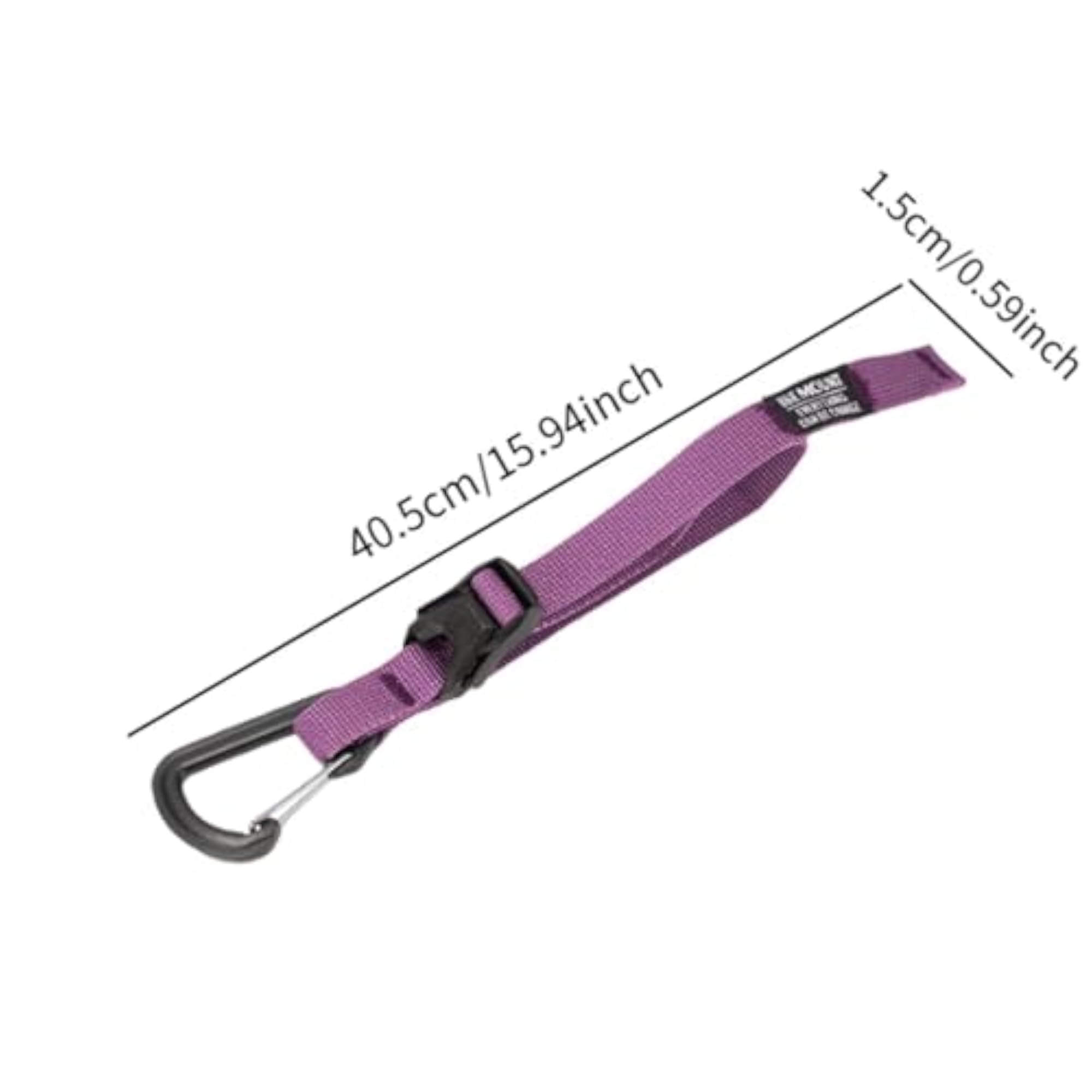 Strong Suitcase Belt for Travel, Purple