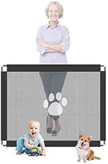 Dog gate,Stair gate,Baby Isolation gate,pet gate Dog Fence Portable Puppy Isolation net Isolation gate,Multipurpose Stairs,Kitchen,edroom(31.5 * 39.4in)