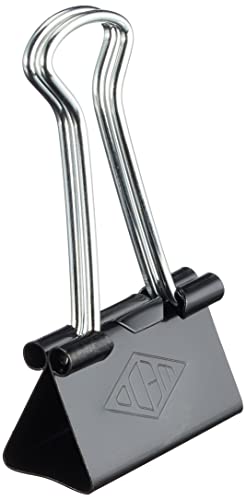 Wedo 0642141909 Carton de 12 Pince à documents 25 mm Couleurs Assorties