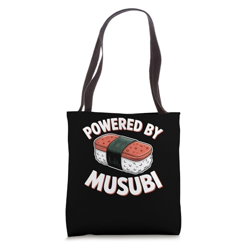 Powered By Musubi Hawaiian Rice Seaweed Snack Tote Bag