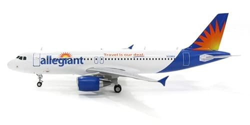 Geminijets Allegiant Airbus A320 N221Nv With Stand 1/200 Diecast Aircraft Pre-Built Model #TOP2