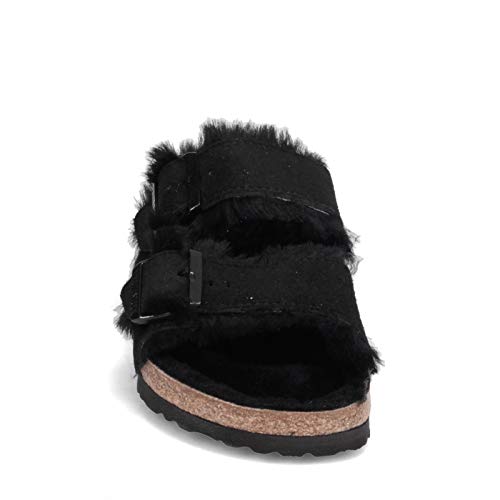 Birkenstock 75266137 Arizona Blk W/Blk SHR Sd 373