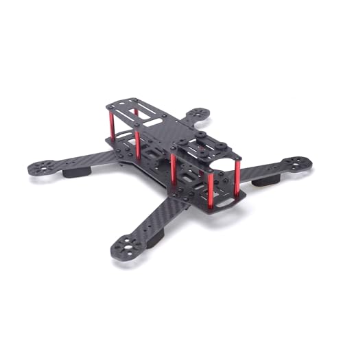 ZMR250/QAV250 250mm 3mm/4mm�A�[�� �J�[�{���t�@�C�o�[ �N���b�h�R�v�^�[�t���[���L�b�g FPV�h���[���p(V1 with 3mm arm)