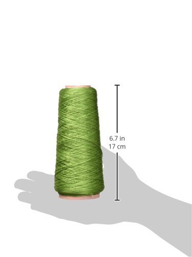 Image of DMC Six Strand Embroidery Cotton 100 Gram Cone, Hunter Green