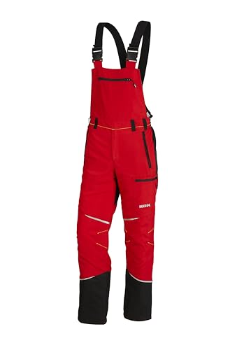 Foto von KOX Schnittschutz Latzhose Mistral 3.0 Rot/Gelb Größe 54