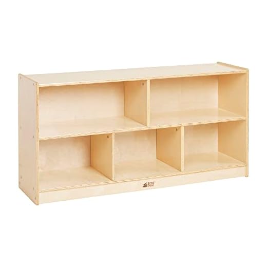 ECR4Kids Mobile Storage Cabinet for Toddlers