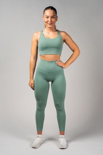 Leggings Pure tiro alto mint green L mallas deportivas verde menta