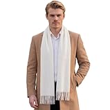 ✅ Notre écharpe en cachemire compressée allie une élégance luxueuse à un entretien pratique. Le cachemire finement travaillé offre une chaleur élégante, tandis que la structure résistante permet un lavage en machine - ainsi l'écharpe reste douce et belle, sans entretien fastidieux. Idéal pour les hommes soucieux de leur style qui misent sur la qualité et le confort.