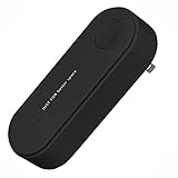 Negative Ion Air Purifier Plug-in, Mini Portable Negative Ion Generator for Home, Remove Smoke Smell Portable Air Freshener for bathrooms and closets, Bedroom, Living Room, Hotel, Pet Room, Toilets (Black)