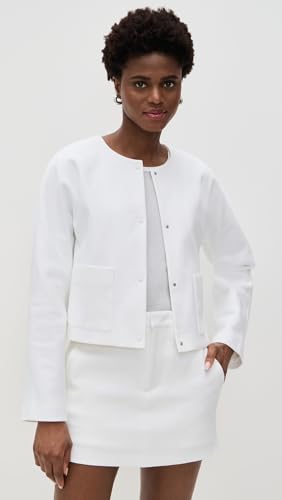 Vince Women's Collarless Jacket2