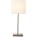 Produktbild BRILLIANT Lampe Aglae Tischleuchte Touchschalter weiß | 1x D45, E14, 40W, geeignet für Tropfenlampen (nicht enthalten) | Mit An/Aus-Touchschalter