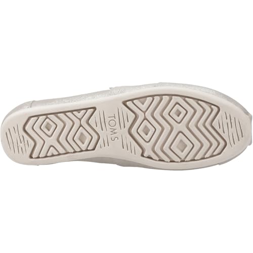Image of TOMS - Womens Alpargata Espadrille, Color Cha Metallic Suede, Size: 9 B(M) US