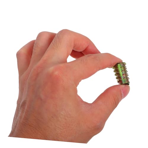 Tuercas insertadas de material resistente Mobestech para carpintería fina y muebles 5