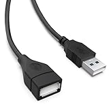 Replacement JLab Wireless Earbuds USB Extension Charger Cable Cord for JLab Go Air Pop/Sport, JLab Epic Air ANC/Sport ANC, JLab JBuds Air/Sport/Executive/ANC/Play Gaming/Pro Earbuds Adapter Cord (5FT)