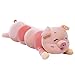Toyvian Almohada Oruga Cerdo Abrazado Gigante Adorable Muñeco de Peluche de Felpa Grande para Niños Favor de Los Niños Sofá de La Sala de Estar del Dormitorio ( 55Cm )