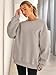 EFAN Womens Sweatshirts Hoodies Oversized Sweaters Crewneck Fleece Casual Tops Basic Comfy Fall Fashion Clothes 2025 Plus Size Maternity Workout Lounge Wear Winter Outfits CoffeeGrey M