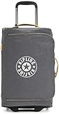 Kipling Distance S Equipaje de Mano, 52 cm, 30 litros, Gris (Dark Carbon Y)