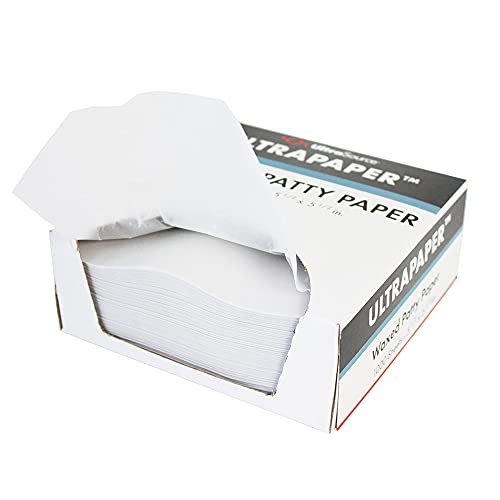 UltraSource-192033 UltraPaper Hamburger Patty Paper, 5.5" x 5.5" Squares (Pack of 1000) - White - Image 3