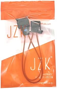 JZK 1 Set Male and Female Automobile fibre Optic Loop Cable Bypass Adaptor, MOST Fiber Optical Optic Loop Bypass Female Male Adapter for car vehicle