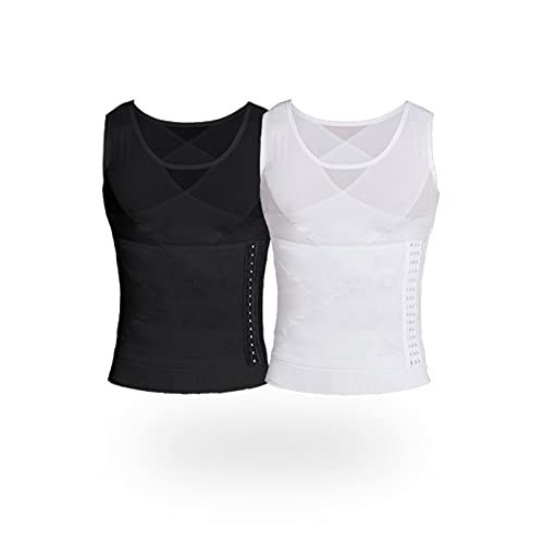 Camisa de compresión para hombres con ganchos regulables 5