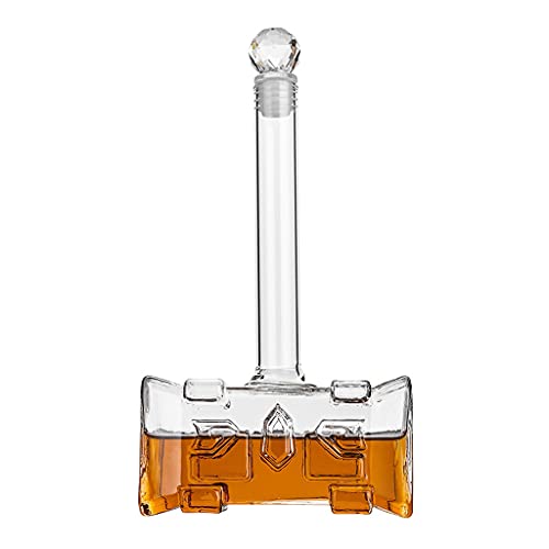 Aireador vertedor de vino tinto en forma de martillo de 400ml, accesorios para Bar, copas de champán, Brandy, Vodka, botella decantadora para Pub Family