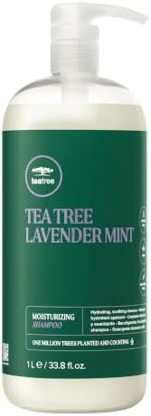 Tea Tree Lavender Mint Moisturizing Shampoo, Hydrates + Soothes, For Coarse + Dry Hair