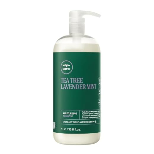 Tea Tree Lavender Mint Moisturizing Shampoo, Hydrates + Soothes, For Coarse + Dry Hair, 33.8 fl. oz.