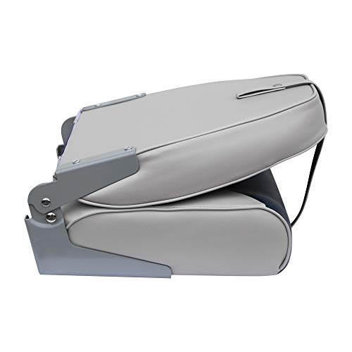 Wise 8Wd588Pls-660 Mid-Back Fishing Boat Seat With Logo, (Grey/Navy) #TOP2