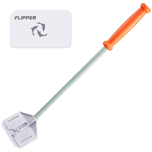 FL!PPER Platinum Aquarium Hand Scraper for Glass and Acrylic Tanks - 18'