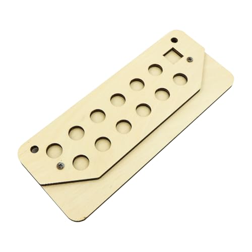 Alnicov Wood Carving Storage Rack Craft Tools Multi Hole Holder Organizer Stand for Woodworking Arts Woodwork Beginners - Image 3