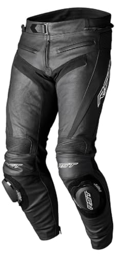Image of RST TRACTECH EVO 5 Leather Trousers Black/Black/Black 5XL (3464)