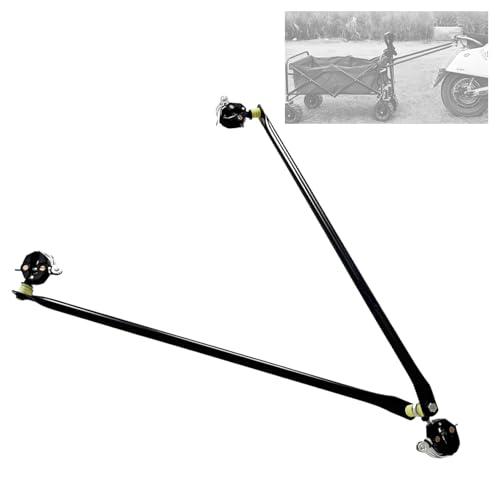 Bike Trailer Hitch Bike Bicycle Trailer for Grocery Sports Garden Shopping Camping Trailer Connector for Portable Folding Wagon Collapsible Wagon Cart Steel Garden Cart Wagons Carts